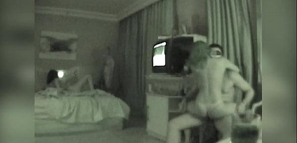  Swingers are filmed secretly during night of group sex and drinking